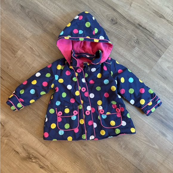 Carter's Other - 🍃3/$30 Carter's Pink Fleece Windbreaker Jacket